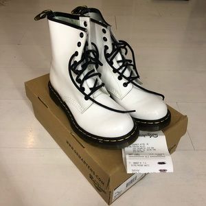 Patent white Original Dr. Martens